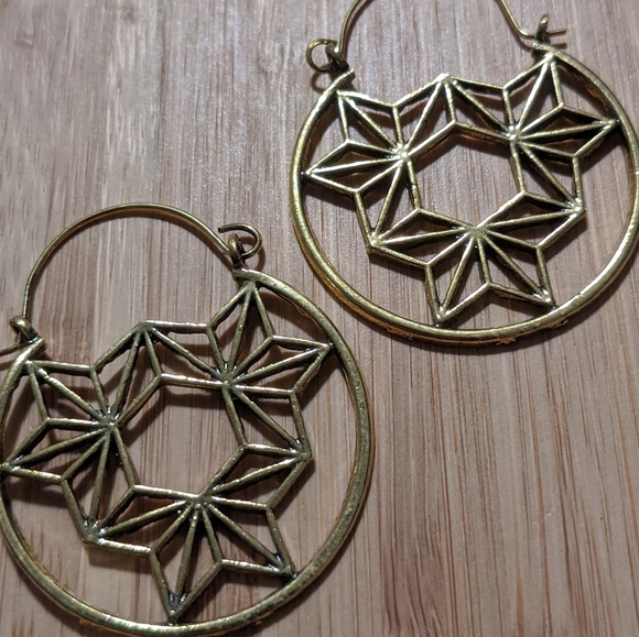 Geometric Earrings - Picture 2 of 4